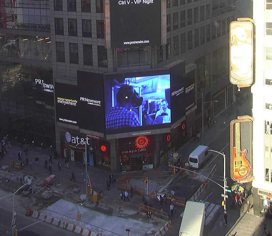 Ctrl V® Times Square New York