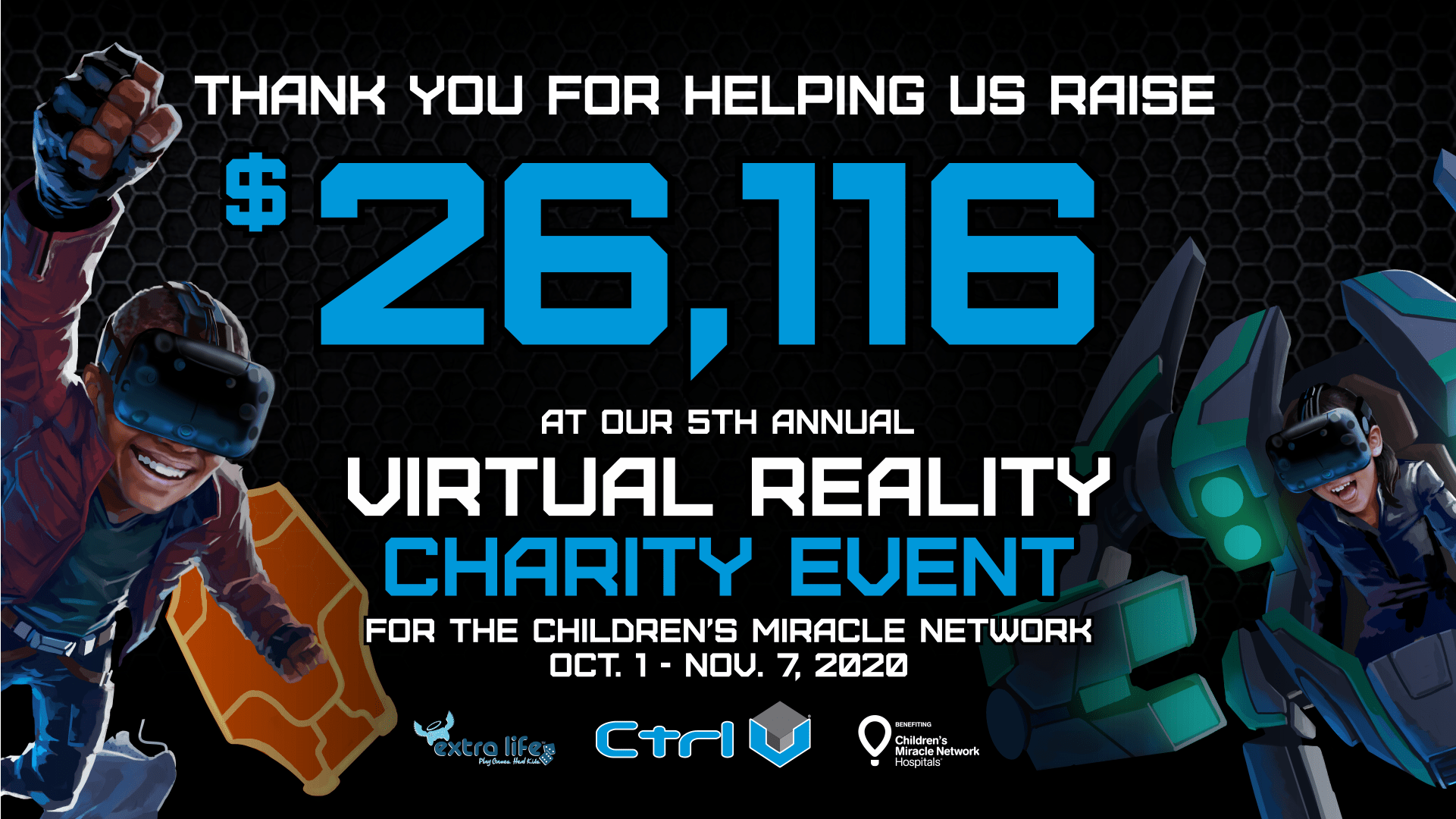 Extra Life 2020 Ctrl V®